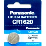 CR1620 Panasonic Lithium Battery --> EXP.Date : 12-2026
